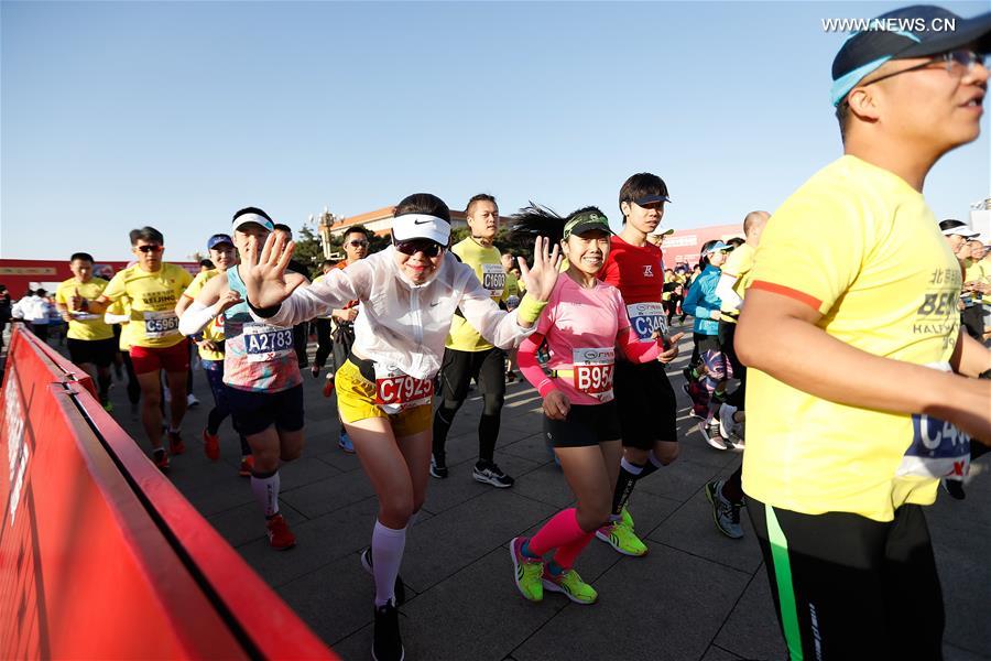 (SP)CHINA-BEIJING-HALF MARATHON 2019(CN)