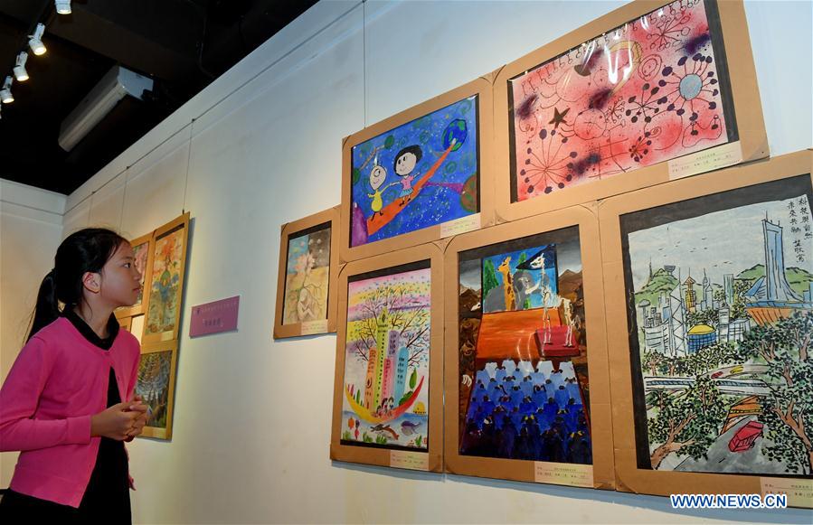 CHINA-TAIPEI-CHILDREN-ART SHOW (CN)