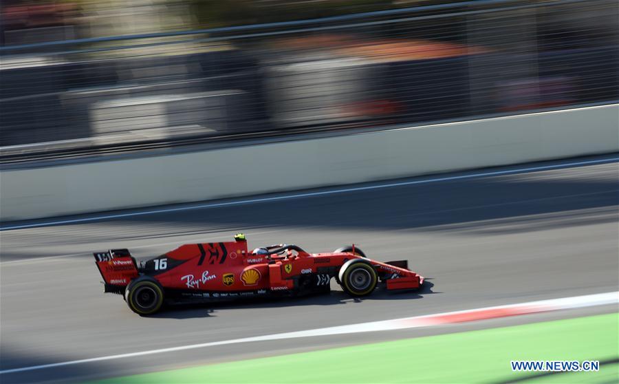 (SP)AZERBAIJAN-BAKU-2019 F1 AZERBAIJAN GRAND PRIX