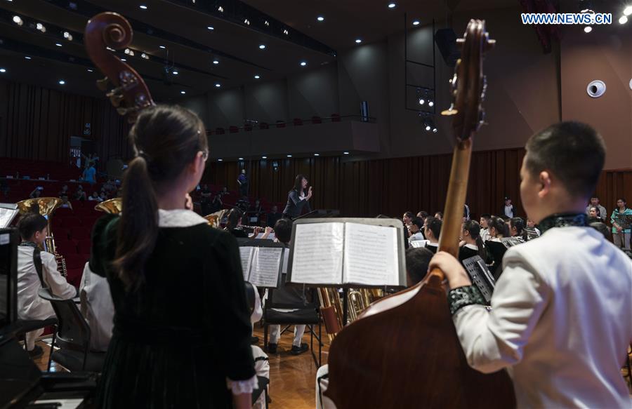 CHINA-SHANGHAI-MUSIC FESTIVAL-WIND ORCHESTRA-PERFORMANCE (CN)