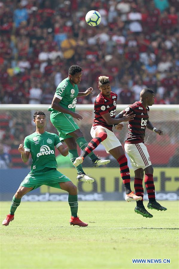 (SP)BRAZIL-RIO DE JANEIRO-SOCCER-SERIE A-FLAMENGO VS CHAPECOENSE