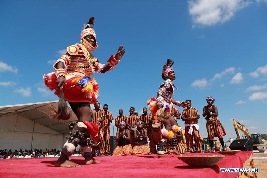 ZAMBIA-CHONGWE-TAZARA MEMORIAL PARK-GROUNDBREAKING CEREMONY