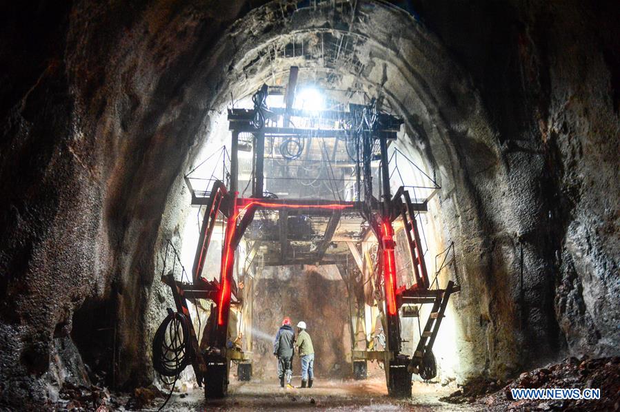 CHINA-XINJIANG-RAILWAY-TUNNEL-CONSTRUCTION (CN)