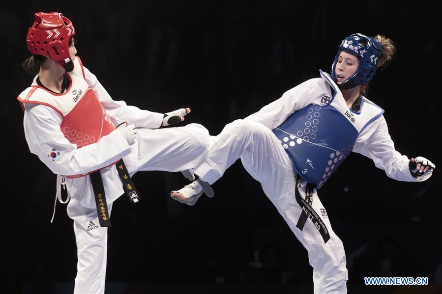 (SP)BRITAIN-MANCHESTER-TAEKWONDO-WORLD CHAMPIONSHIP-DAY 4