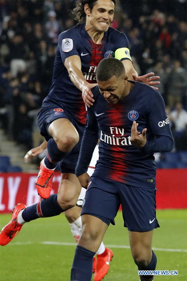 (SP)FRANCE-PARIS-FOOTBALL-FRENCH L1-PSG VS DIJON