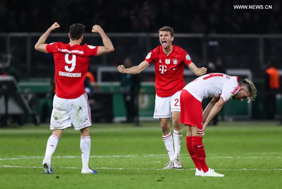 (SP)GERMANY-BERLIN-SOCCER-GERMAN CUP-FINAL-LEIPZIG VS BAYERN MUNICH