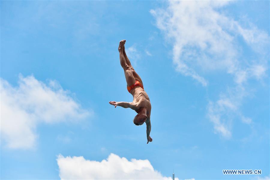 (SP)CHINA-GUANGDONG-HIGH DIVE-WORLD CUP