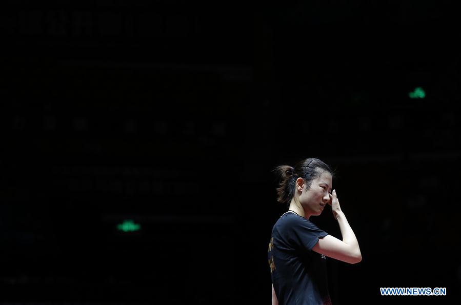 (SP)CHINA-SHENZHEN-TABLE TENNIS-CHINA OPEN-WOMEN'S SINGLES (CN)