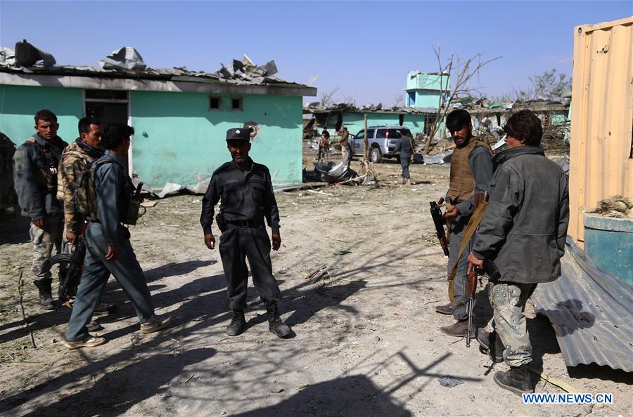 AFGHANISTAN-GHAZNI-SUICIDE CAR BOMB- POLICE STATION