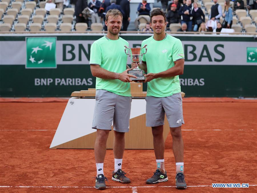 (SP)FRANCE-PARIS-TENNIS-ROLAND GARROS-FRENCH OPEN-MEN'S DOUBLES FINAL