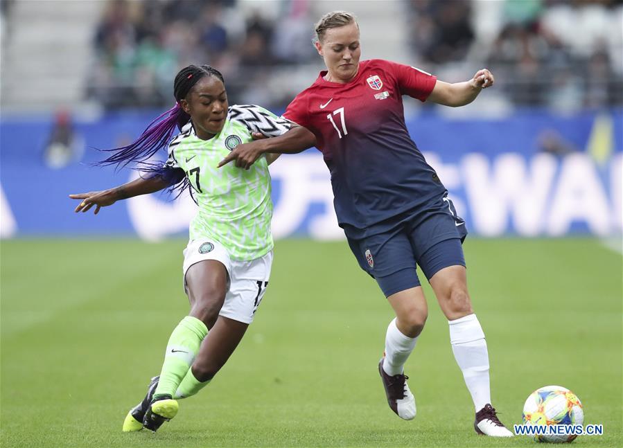 (SP)FRANCE-REIMS-SOCCER-FIFA WOMEN'S WORLD CUP-NOR VS NGA