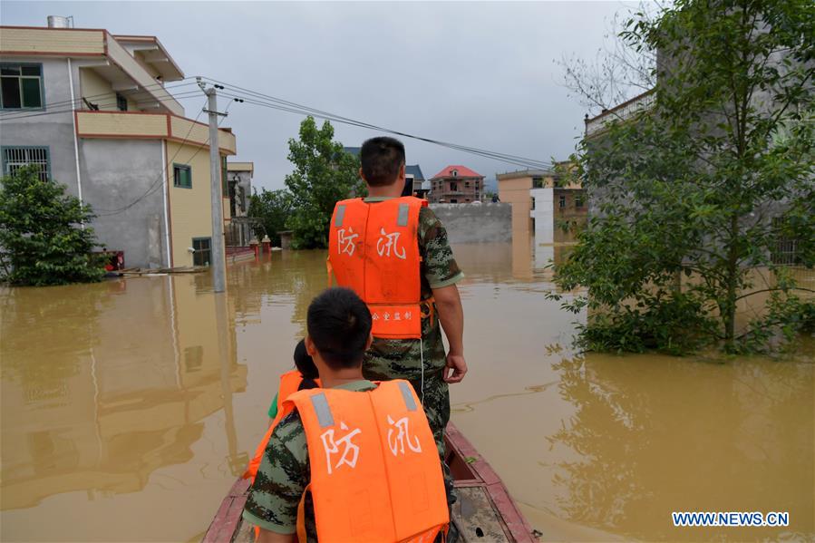 CHINA-JIANGXI-YONGXIN COUNTY-HEAVY RAIN-FLOOD (CN) 