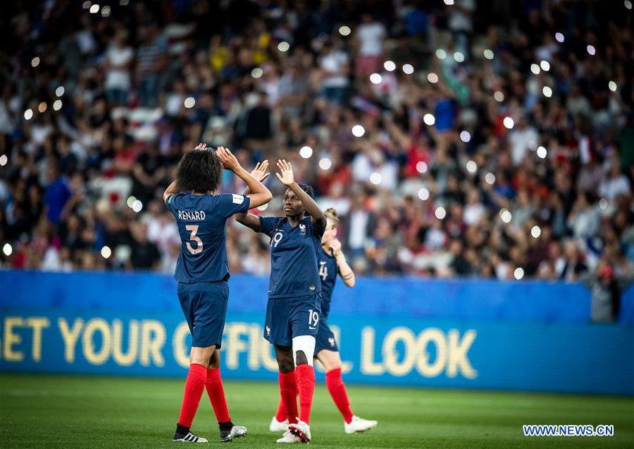 (SP)FRANCE-NICE-2019 FIFA WOMEN'S WORLD CUP-GROUP A-FRANCE VS NORWAY