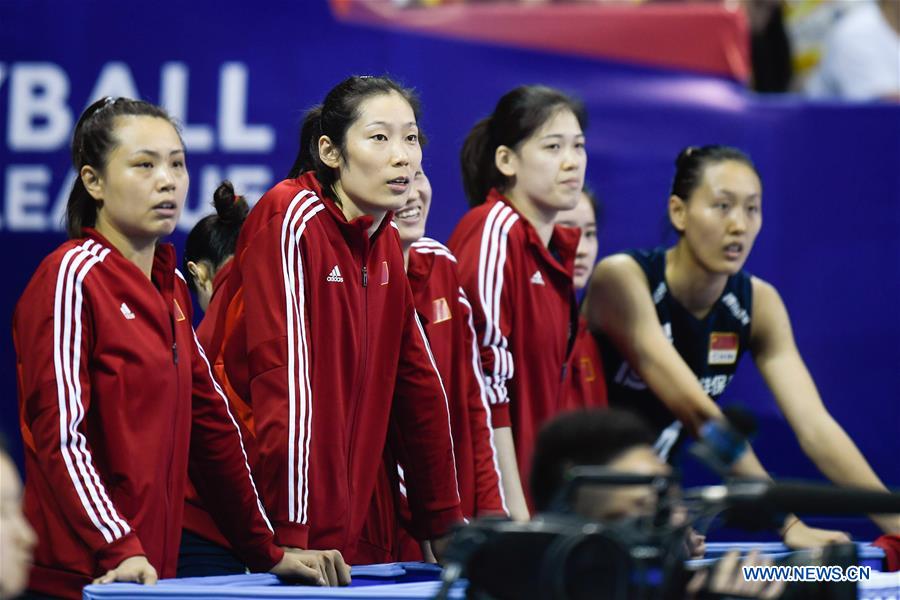 (SP)CHINA-NINGBO-VOLLEYBALL-FIVB NATIONS LEAGUE-CHN VS BUL (CN)