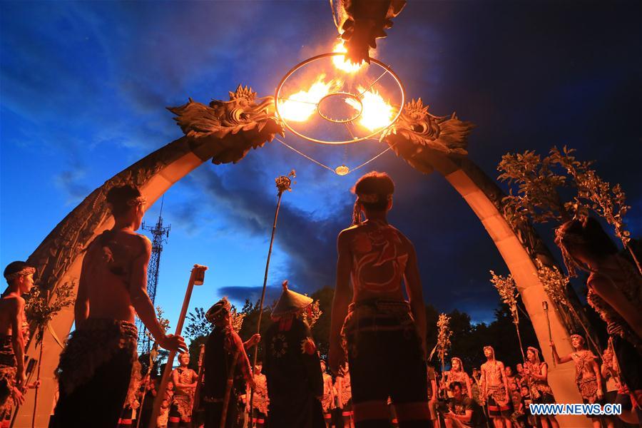 CHINA-YUNNAN-BONFIRE-SUMMER SOLSTICE (CN)