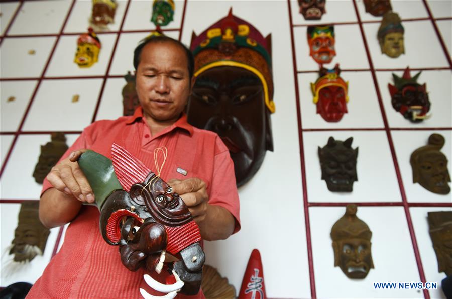 CHINA-GUIZHOU-DEJIANG-NUO MASK MAKING (CN)