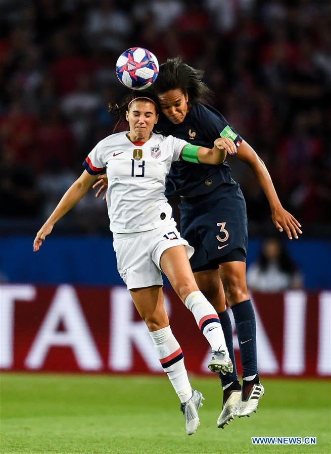 (SP)FRANCE-PARIS-FIFA WOMEN'S WORLD CUP-QUARTERFINAL-FRA VS USA