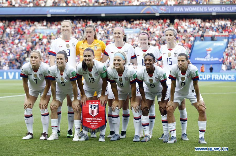 (SP)FRANCE-PARIS-FIFA WOMEN'S WORLD CUP-QUARTERFINAL-FRA VS USA