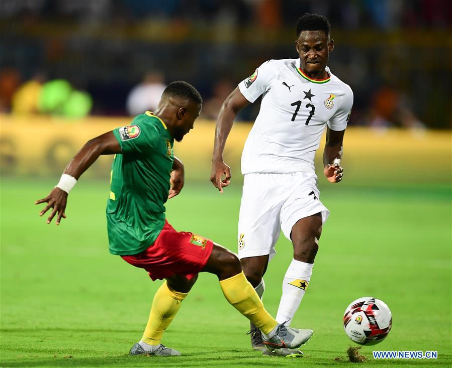 (SP)EGYPT-ISMAILIA-FOOTBALL-AFRICA CUP-CAMEROON VS GHANA