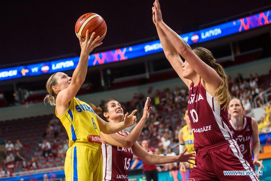 (SP)LATVIA-RIGA-EUROBASKET-SWEDEN VS LATVIA