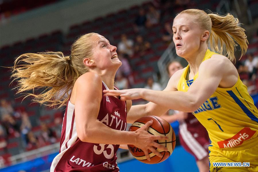 (SP)LATVIA-RIGA-EUROBASKET-SWEDEN VS LATVIA