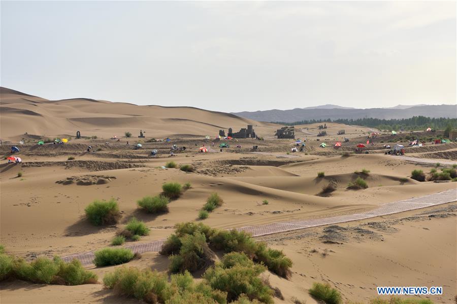 CHINA-XINJIANG-SHANSHAN-SAND THERAPY (CN)