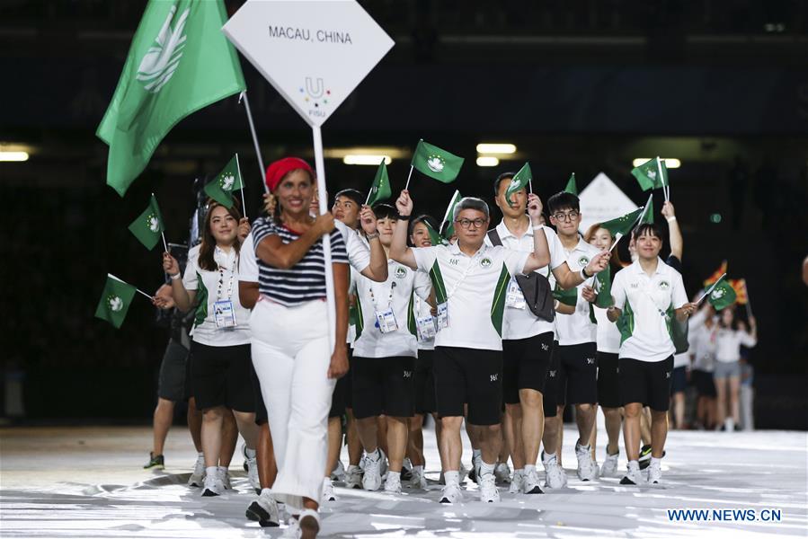 (SP)ITALY-NAPLES-SUMMER UNIVERSIADE-OPENING CEREMONY