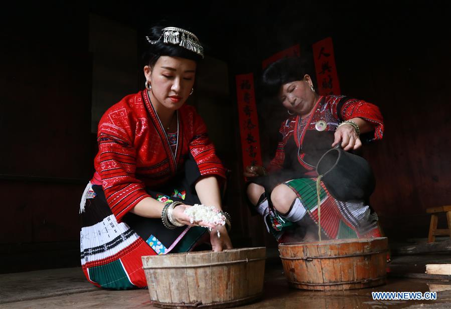 #CHINA-GUANGXI-YAO ETHNIC GROUP-HAIR (CN)