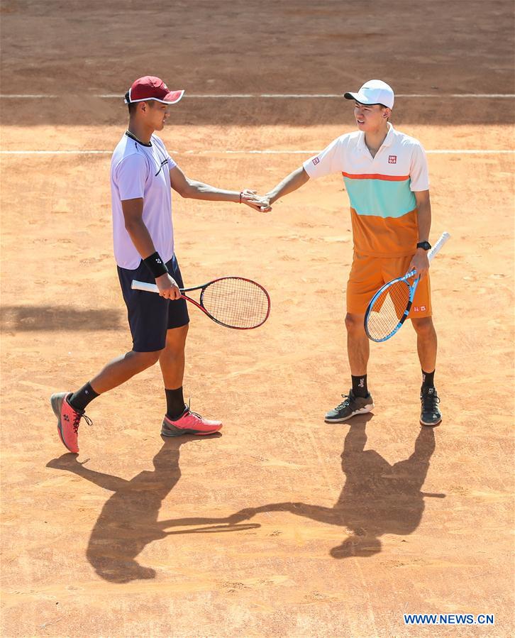 (SP)ITALY-NAPLES-SUMMER UNIVERSIADE 2019-TENNIS-MEN'S DOUBLE-SEMIFINAL