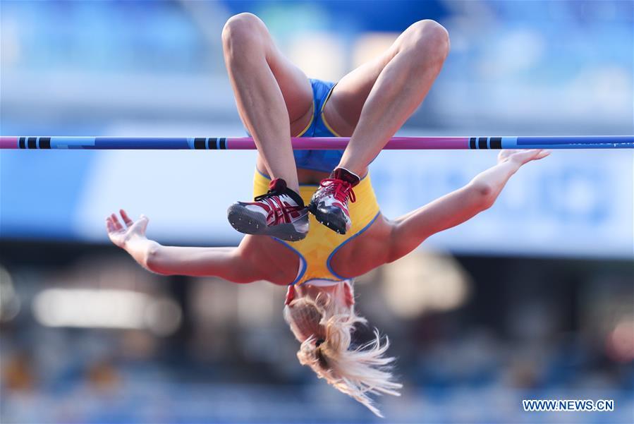 (SP)ITALY-NAPLES-SUMMER UNIVERSIADE 2019-ATHLETICS-WOMEN'S HIGH JUMP