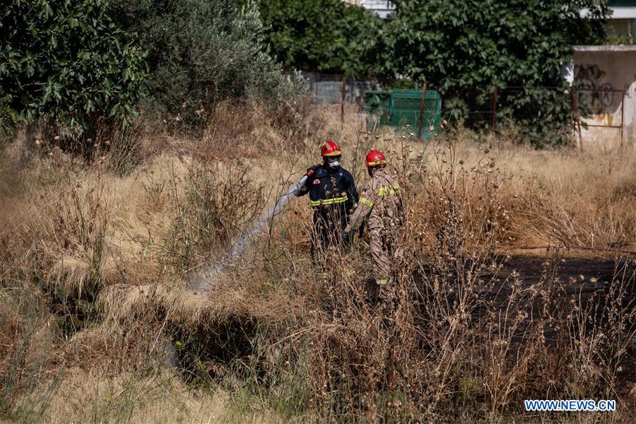 GREECE-RAFINA-WILDFIRE