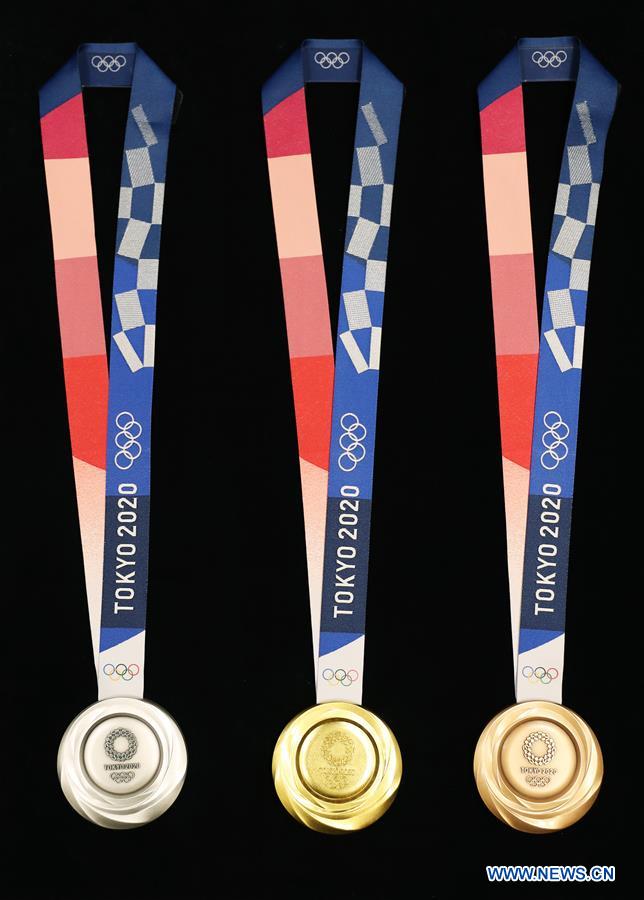 (SP)JAPAN-TOKYO-OLYMPIC MEDALS