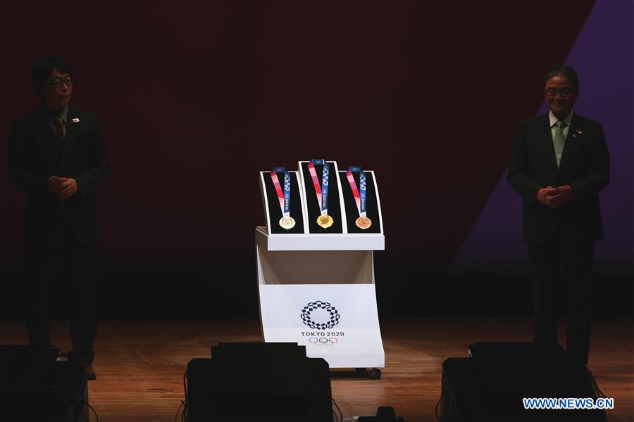 (SP)JAPAN-TOKYO-OLYMPIC MEDALS