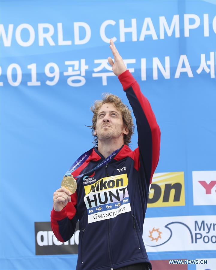 (SP)SOUTH KOREA-GWANGJU-FINA WORLD CHAMPIONSHIPS-SWIMMING-DAY 4