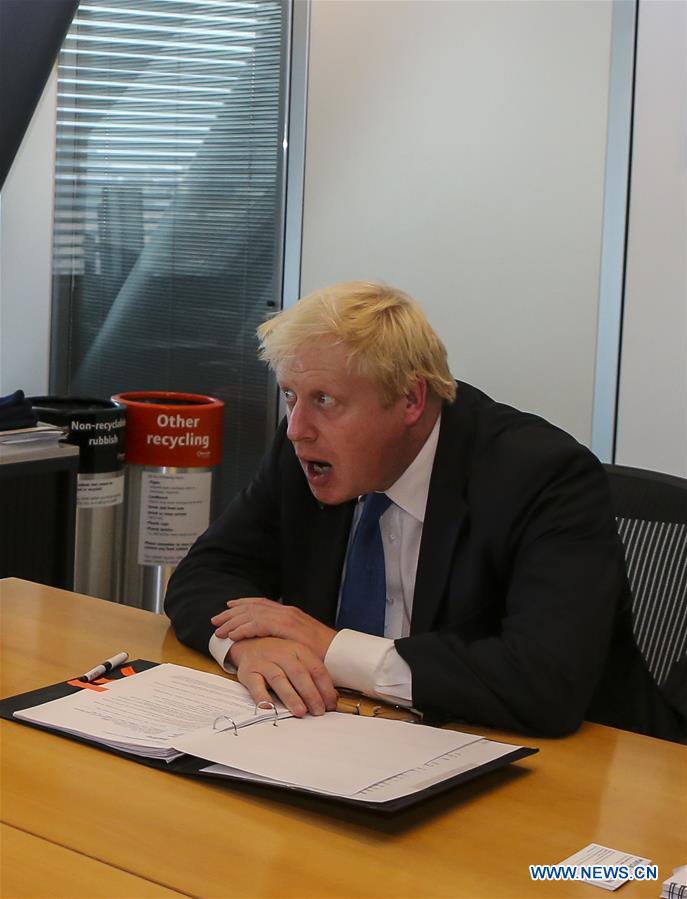 BRITAIN-LONDON-CONSERVATIVE PARTY-LEADER-BORIS JOHNSON