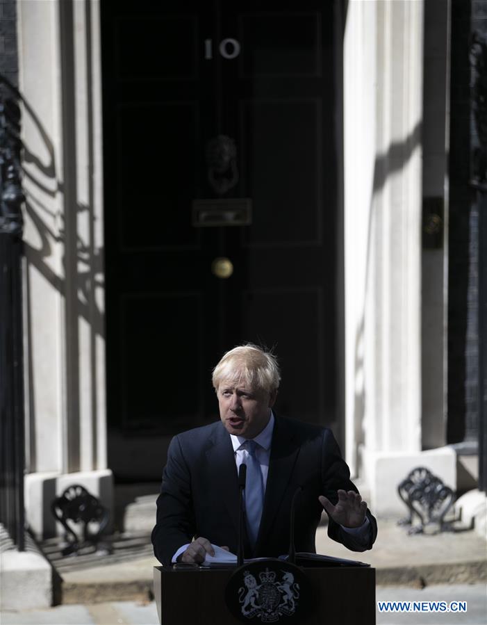 BRITAIN-LONDON-NEW PM-BORIS JOHNSON