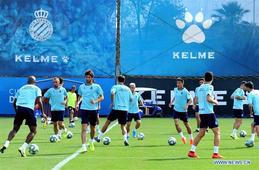 (SP)SPAIN-BARCELONA-RCD ESPANYOL TRAINING SESSION