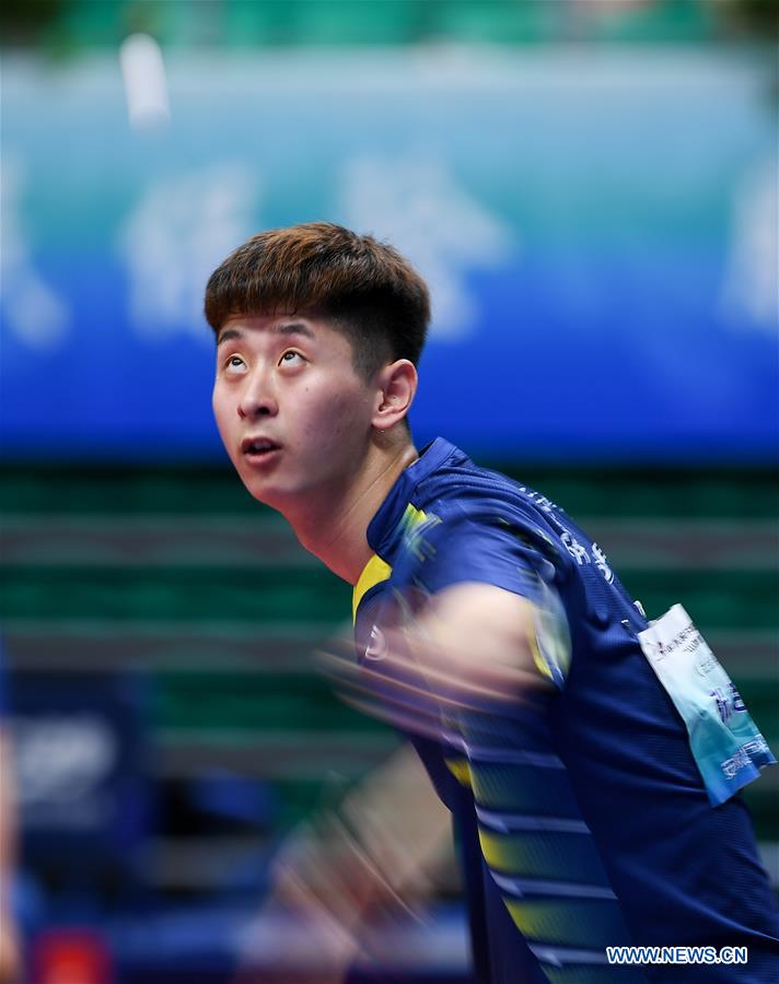 (SP)CHINA-TAIYUAN-2ND YOUTH GAMES-TABLE TENNIS-MEN'S TEAM QUALIFICATION(CN)