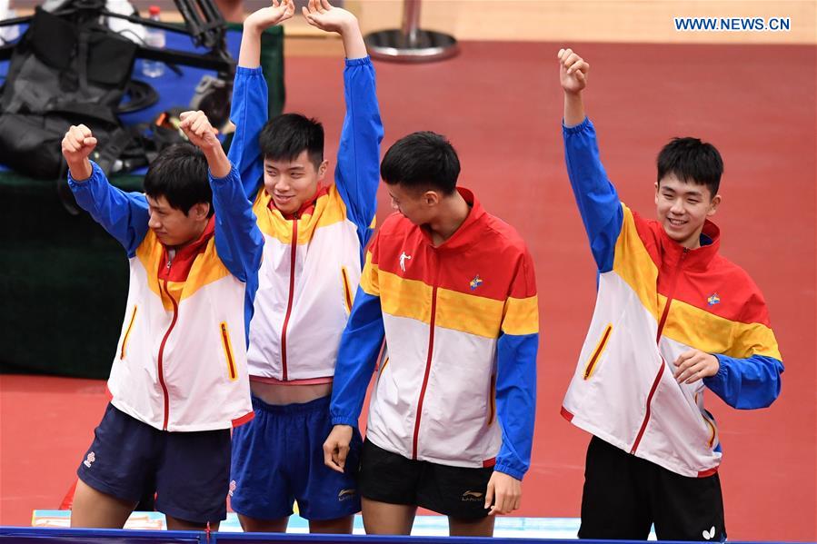 (SP)CHINA-SHANXI-TAIYUAN-2ND YOUTH GAMES-TABLE TENNIS (CN)