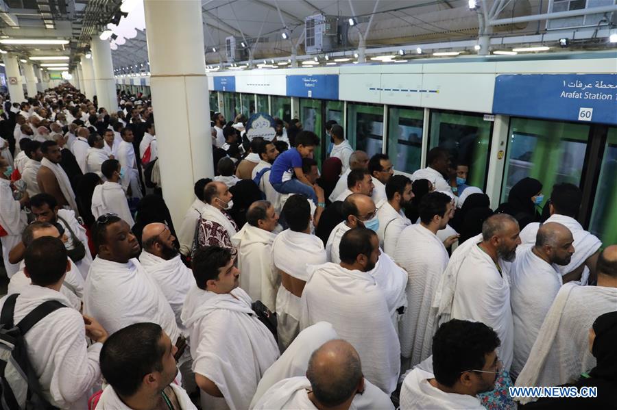 SAUDI ARABIA-MECCA-CHINESE LIGHT RAIL-DELIVERY-PILGRIM