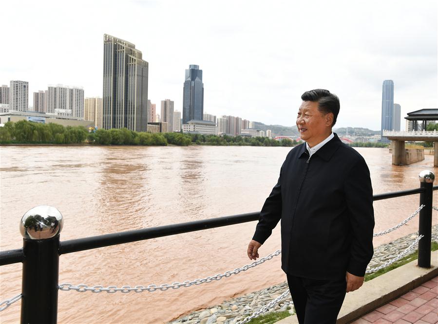 CHINA-GANSU-LANZHOU-XI JINPING-INSPECTION (CN)