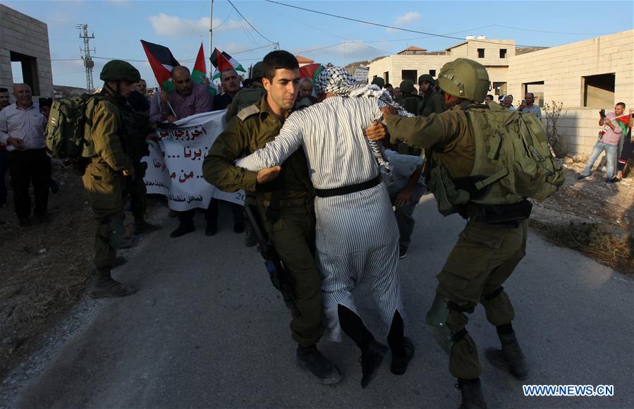 MIDEAST-NABLUS-CLASHES