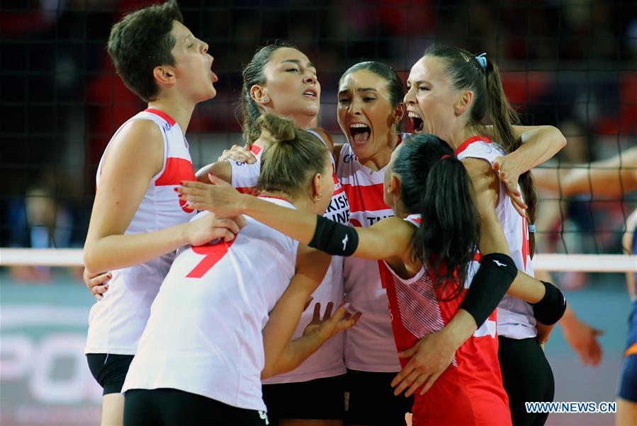 (SP)TURKEY-ANKARA-VOLLEYBALL-WOMEN'S EUROPEAN CHAMPIONSHIP