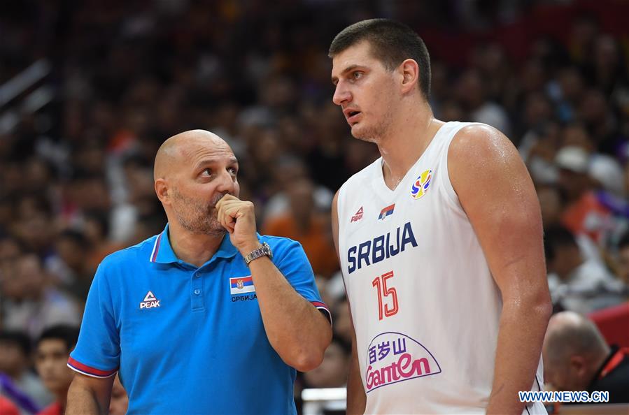 (SP)CHINA-WUHAN-BASKETBALL-FIBA WORLD CUP-GROUP J-SERBIA VS PUERTO RICO (CN)