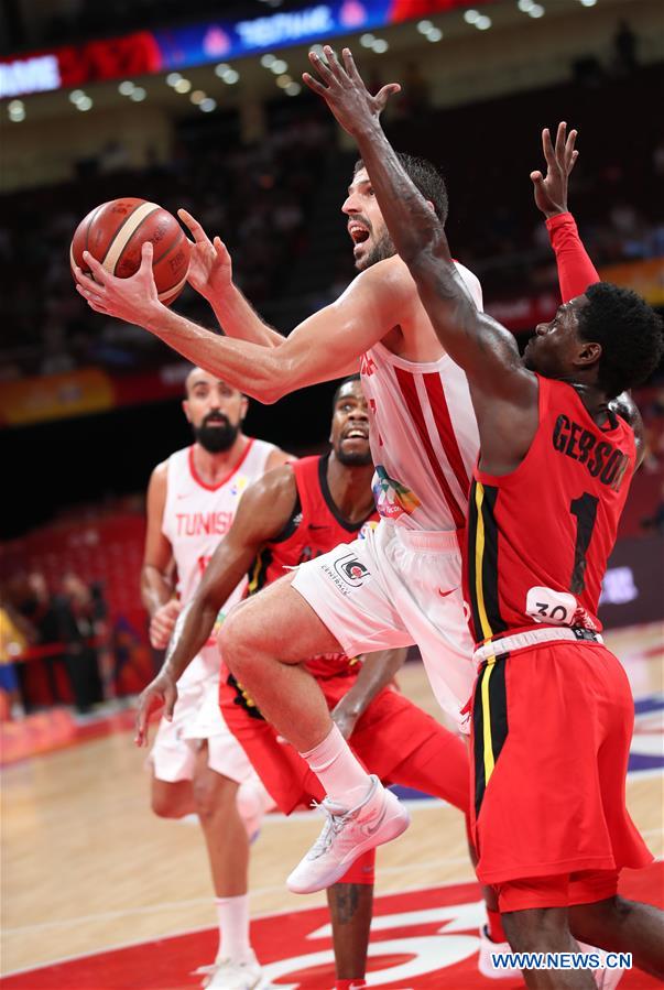 (SP)CHINA-BEIJING-BASKETBALL-FIBA WORLD CUP-GROUP N-TUNISIA VS ANGOLA (CN)