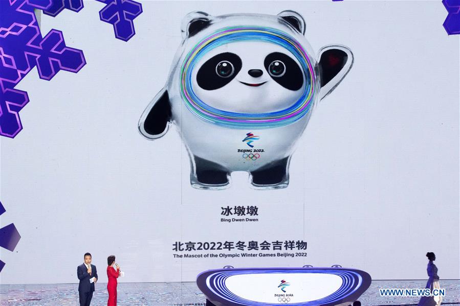 (SP)CHINA-BEIJING-2022 OLYMPIC AND PARALYMPIC WINTER GAMES MASCOTS-LAUNCH (CN)