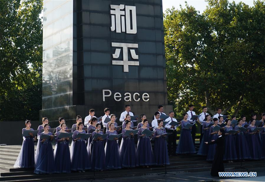 CHINA-NANJING-INT'L DAY OF PEACE-COMMEMORATION (CN)