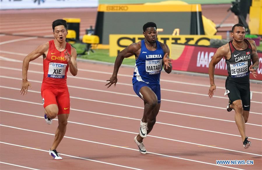 (SP)QATAR-DOHA-IAAF WORLD ATHLETICS CHAMPIONSHIPS-MEN'S 100M