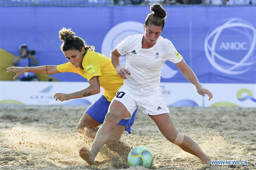 (SP)QATAR-DOHA-WORLD BEACH GAMES-BEACH SOCCER