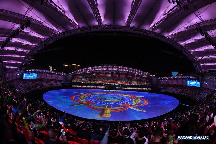 (SP)CHINA-WUHAN-7TH MILITARY WORLD GAMES-OPENING CEREMONY